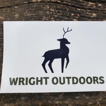 Wright Outdoors Vinyl Sticker